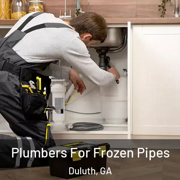  Plumbers For Frozen Pipes Duluth, GA