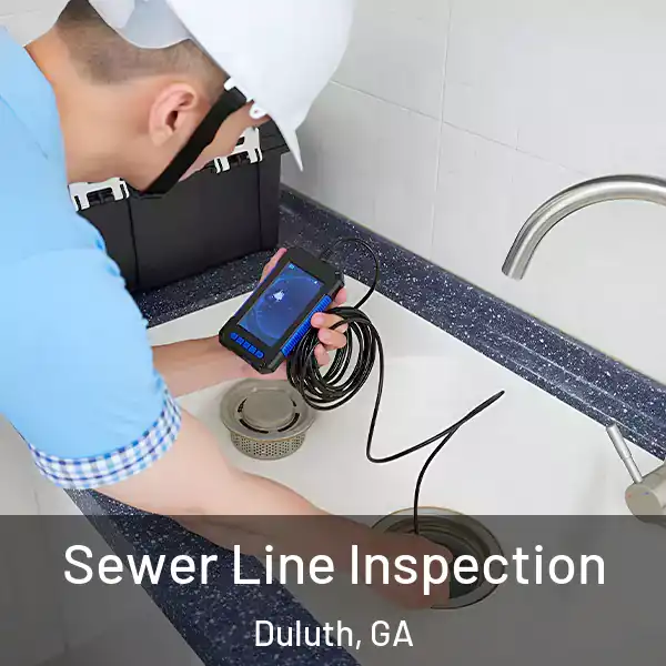  Sewer Line Inspection Duluth, GA